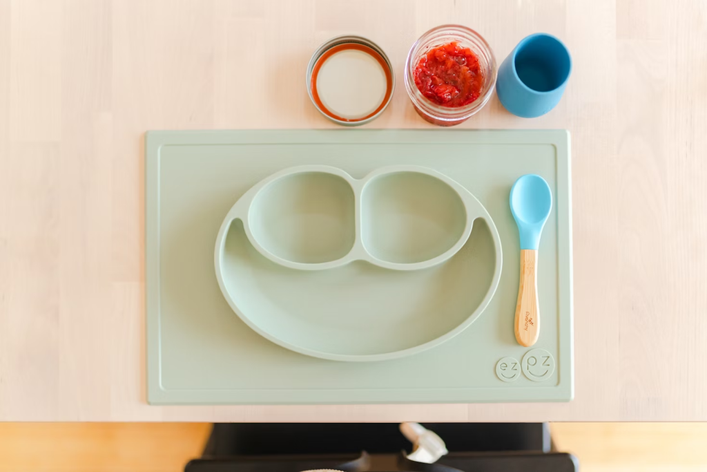 silicone plate for baby food